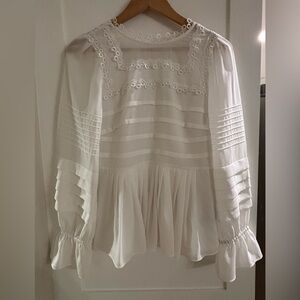 Beautiful white Ted Baker blouse